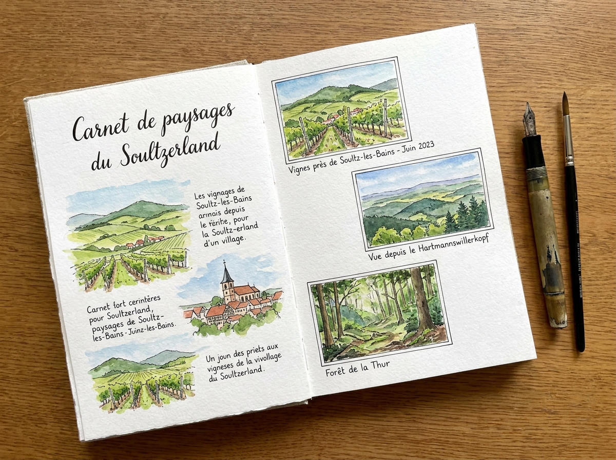 Carnet de paysages du Soultzerland